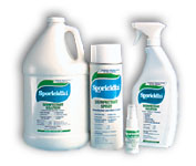 Sporicidin Disinfectant Spray, Solution and Aerosol